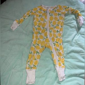 Little Sleepies 3/6 mo lemons and milk and cookies